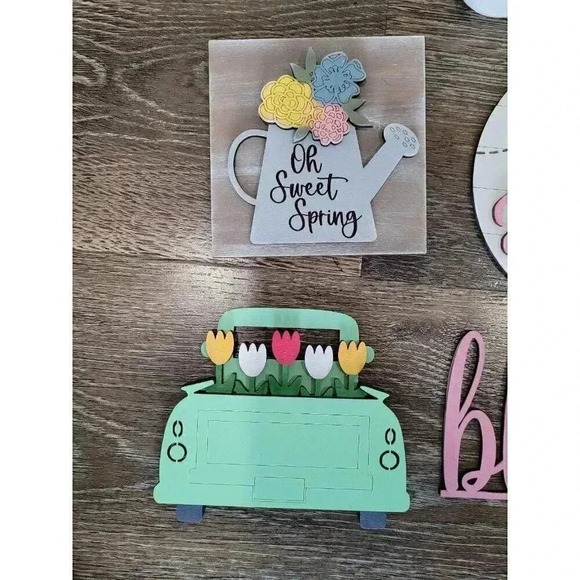 Spring tier tray decor bundle‎ #6 - Picture 5 of 5